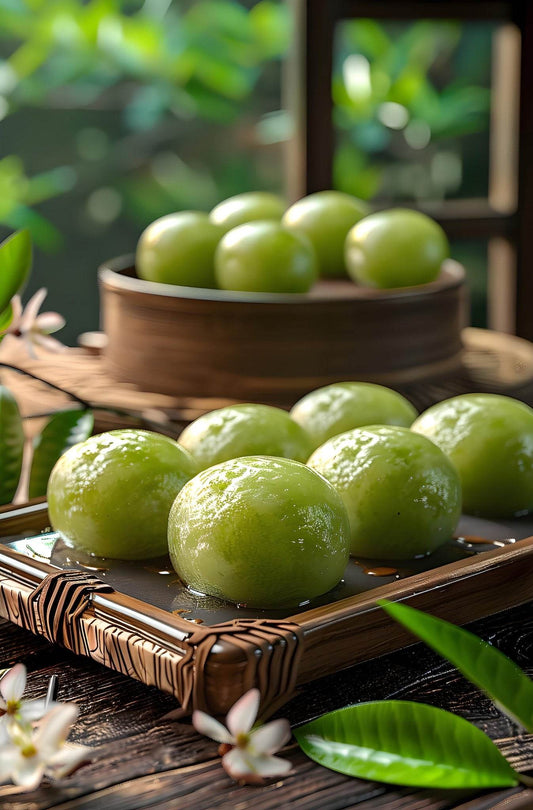 Qingtuan (Ai Ci) The Healthy Traditional Food of Chinese Qingming Festival Making Guide: Traditional Chinese Dessert with Health Benefits - STAR8S