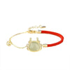 Chinese Zodiac Jade Bracelet 925 Silver