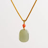 Necklace with Jade Pendant Safe & Sound