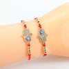 Hand Evil Eye Bracelet Couple Red Cord Amulet Lucky Angel Eye Jewelry