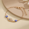 Evil Eye Heart Bracelet with Diamonds for Women | Stylish Chain Bracelet
