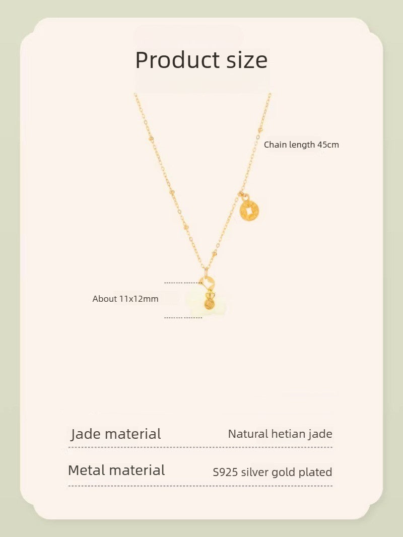 chinese zodiac horse wealth jade necklace for prosperity & good fortune - star8s