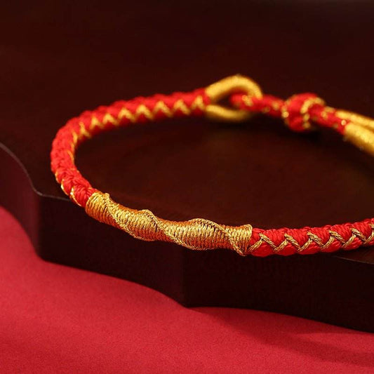 Dragon - pattern Couple Hand Rope, Lucky Ethnic - style Woven Jewelry for Year of the Snake - STAR8S