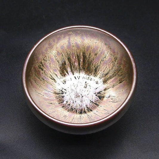 Jianzhan Tea Cup – Luxurious Purple Gold Oil Drop, Elegant & Exquisite Masterpiece - STAR8S
