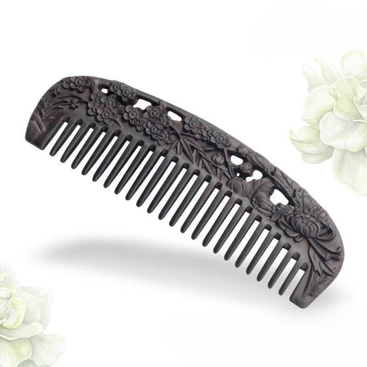 Sink Bao Carved Wood Comb Essential for Long Curly Hair Home Massage Care - STAR8S