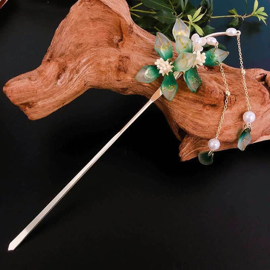 STAR8S Ancient - style Original Hairpin : Exquisite Headdress for Hanfu, Cheongsam and Retro Updos - STAR8S