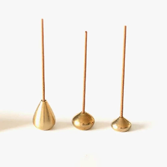 STAR8S Nice Gift Portable Incense Holder for Home Office Teahouse Multi Purpose Water Drop Shape - STAR8S