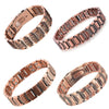 Vintage Creative Full Magnetic Metal Bracelet – Unisex Cross Design