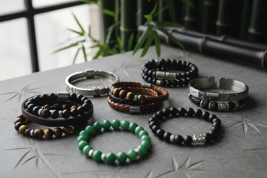 Best-Materials-for-Men-Bracelets-Stones-Leather-Stainless-Steel-More STAR8S