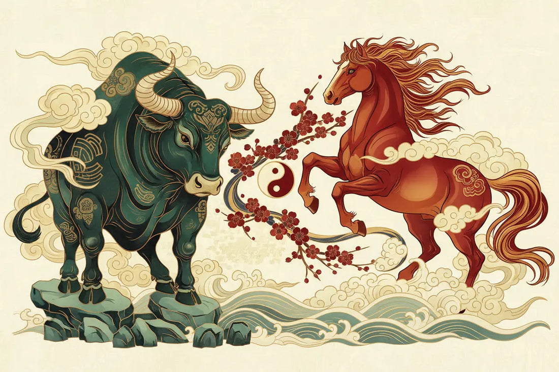 Chinese Zodiac Ox and Horse Compatibility: Friendship, Romance, and Life Compatibility Insights