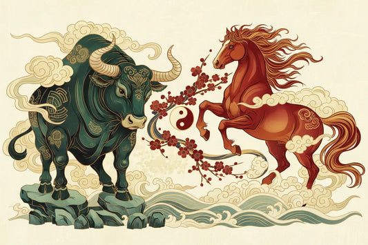Chinese Zodiac Ox and Horse Compatibility: Friendship, Romance, and Life Compatibility Insights