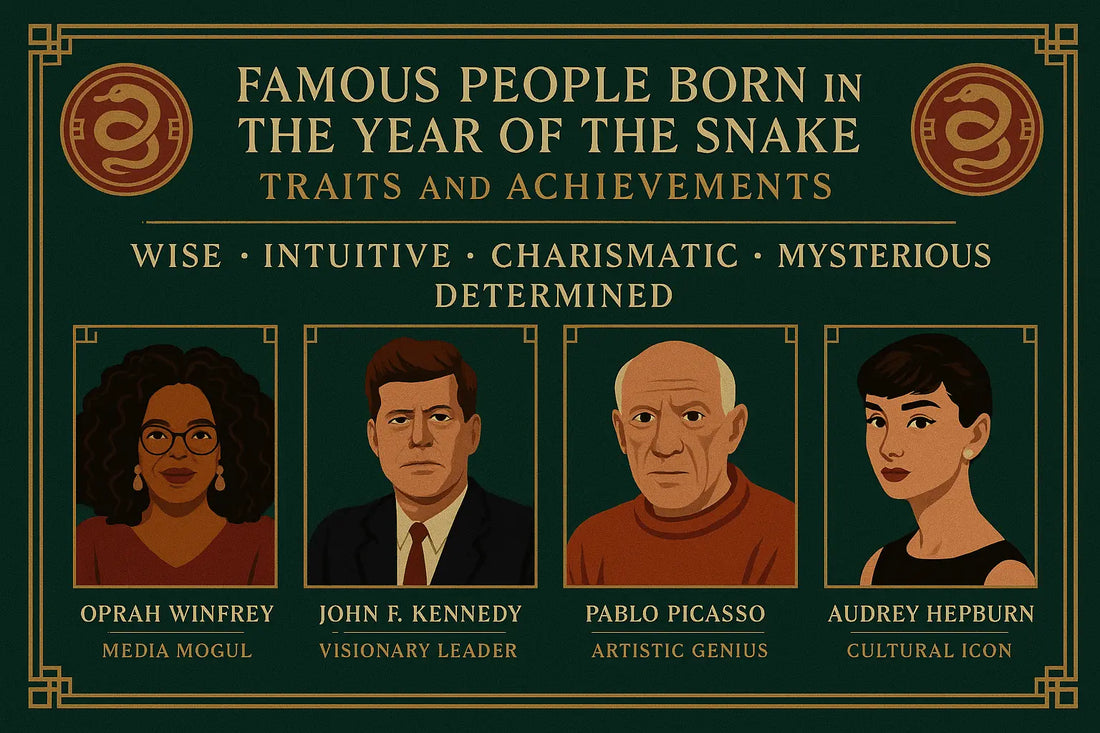 Famous People Born in the Year of the Snake: Traits and Achievements Image 1