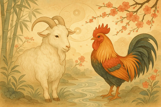 Goat and Rooster Compatibility: Can These Two Zodiac Signs Get Along image