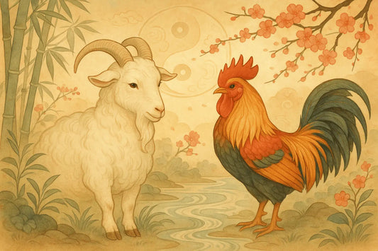 Goat and Rooster Compatibility: Can These Two Zodiac Signs Get Along image