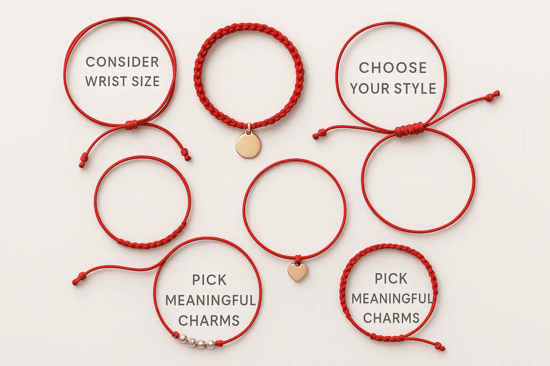 How to Choose the Perfect Red String Bracelet for You