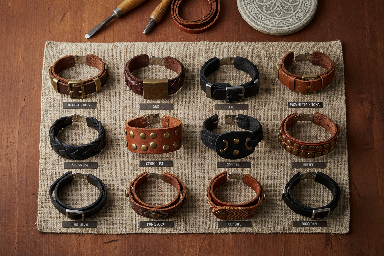 Leather Bracelets: A Complete Guide to Their History, Types, and Benefits