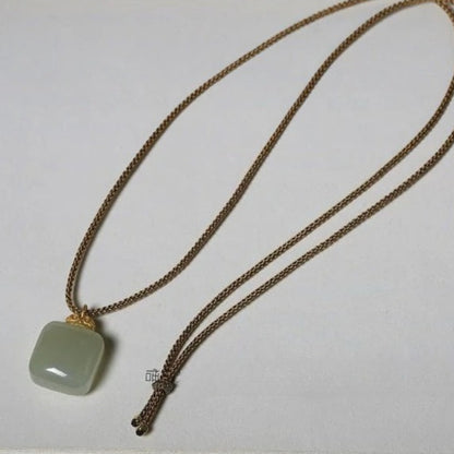 Hetian Jade Necklace Pendant
