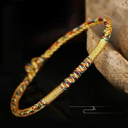 2025 Dragon Boat Festival Five - Color Rope Bracelet – Handmade Ethnic Style for Babies and Toddlers - STAR8S