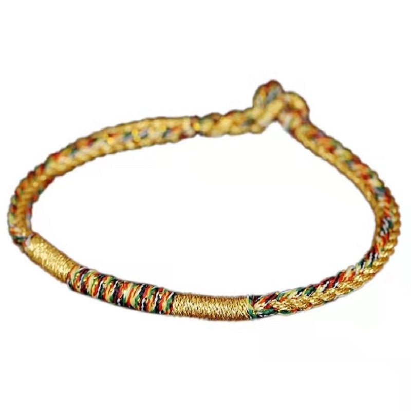 2025 Dragon Boat Festival Five - Color Rope Bracelet – Handmade Ethnic Style for Babies and Toddlers - STAR8S