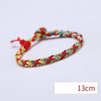 Colorful Rope Bracelet for Kids, Traditional Lucky Ethnic - style Accessory - STAR8S