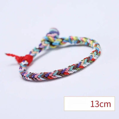Colorful Rope Bracelet for Kids, Traditional Lucky Ethnic - style Accessory - STAR8S