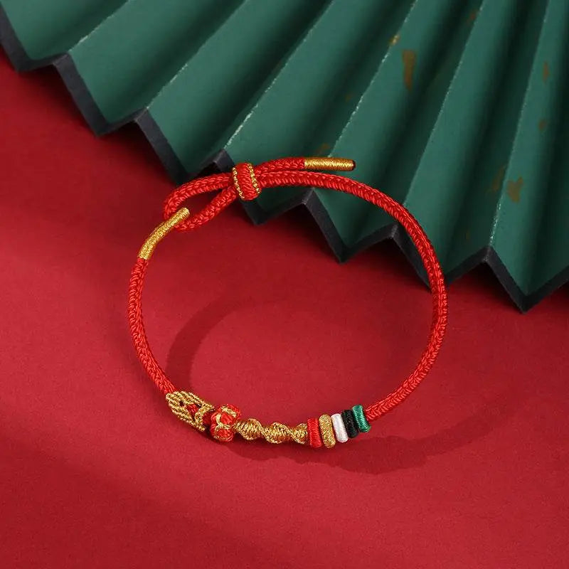 2025 Snake Luck Hand Rope, Zodiac Red Rope for Year of Birth & DIY - STAR8S