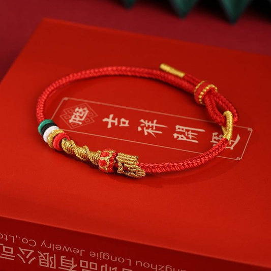 2025 Snake Luck Hand Rope, Zodiac Red Rope for Year of Birth & DIY - STAR8S