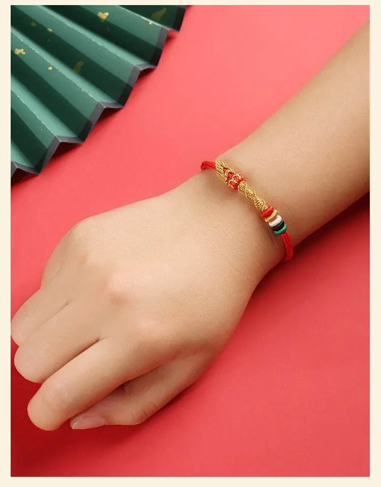 2025 Snake Luck Hand Rope, Zodiac Red Rope for Year of Birth & DIY - STAR8S