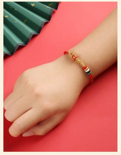 2025 Snake Luck Hand Rope, Zodiac Red Rope for Year of Birth & DIY - STAR8S