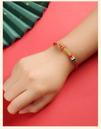 2025 Snake Luck Hand Rope, Zodiac Red Rope for Year of Birth & DIY - STAR8S