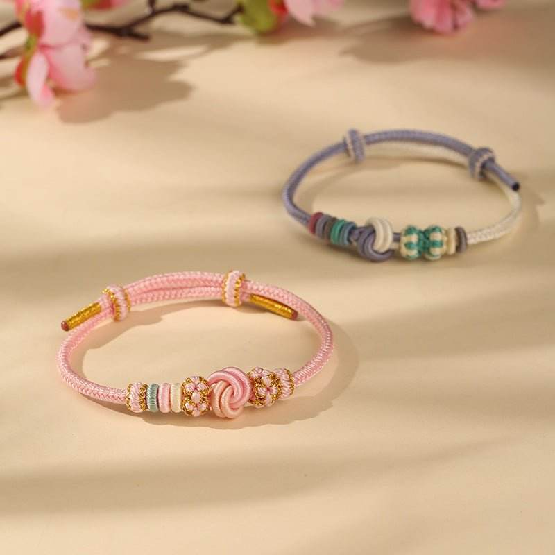 new - style hand - woven dimple - knot bracelet, romantic jewelry for besties - star8s