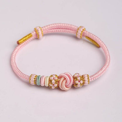 New - style Hand - Woven Dimple - knot Bracelet, Romantic Jewelry for Besties - STAR8S