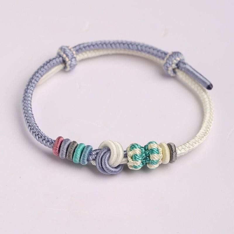 New - style Hand - Woven Dimple - knot Bracelet, Romantic Jewelry for Besties - STAR8S