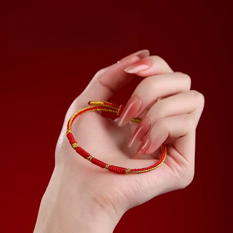 2025 Snake Knot Red String Bracelet - Handmade for Men, Women, and Children - STAR8S