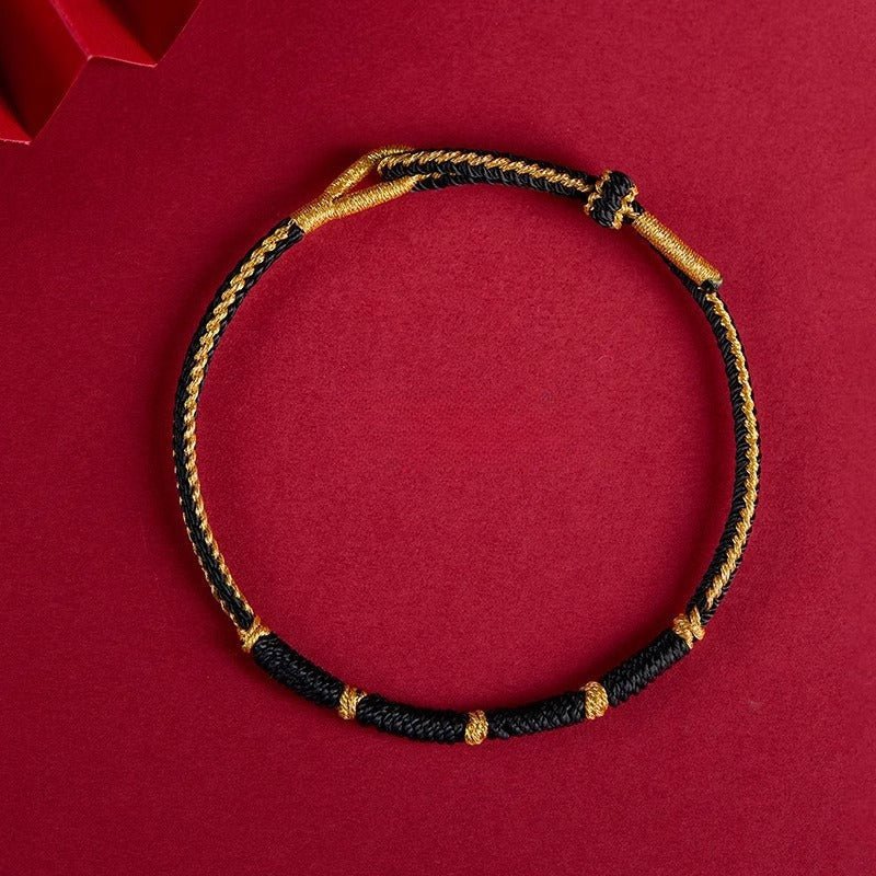 2025 snake knot red string bracelet - handmade for men, women, and children - star8s