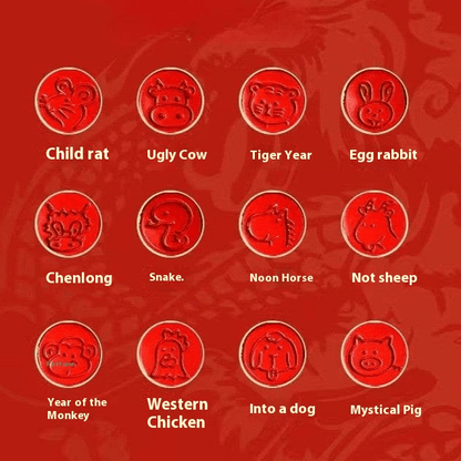 2025 Snake Year Red Rope Bracelet, Zodiac - themed Woven Jewelry - STAR8S