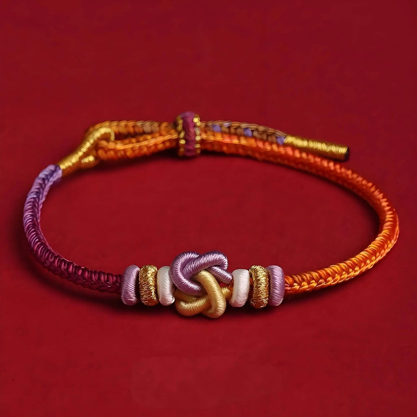 new - style heart - linked knot bracelet for 2025 year of the snake, hand - woven lucky gift - star8s
