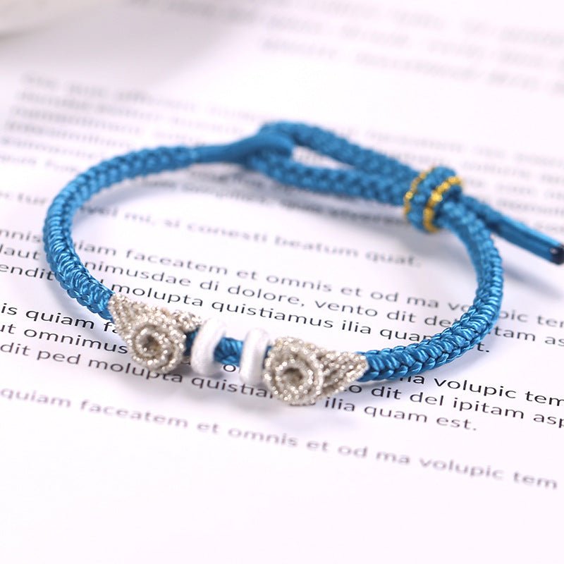 2025 Trending Handmade Woven Angel Wings Red String Bracelet for Women | STAR8S - STAR8S