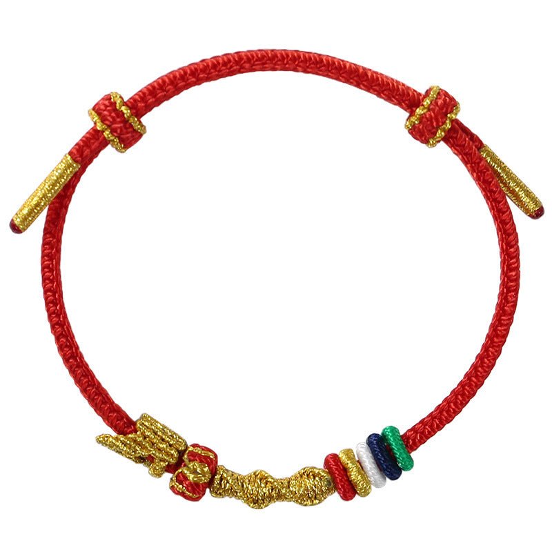 2025 Year of the Snake Red String Bracelet – Handcrafted Zodiac Bracelet with Snake Pendant, Adjustable Gift for Men & Women | STAR8S - STAR8S