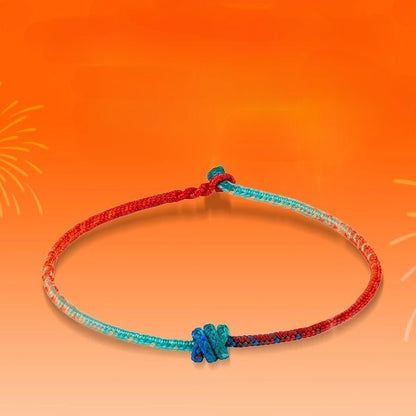 2025 Year of the Snake Taishui Red String Bracelet – Handcrafted Red String Life Charm Bracelet - STAR8S