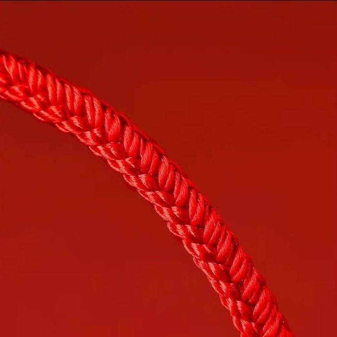 2025 snake year red rope bracelet, zodiac - themed woven jewelry - star8s