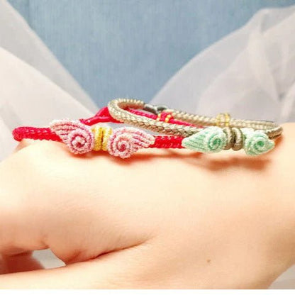 2025 Trending Handmade Woven Angel Wings Red String Bracelet for Women | STAR8S - STAR8S