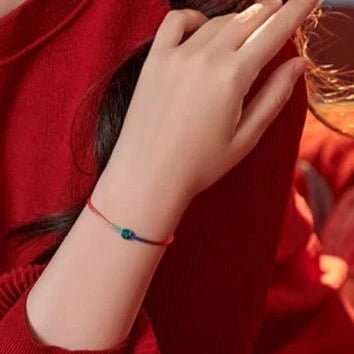 2025 Year of the Snake Taishui Red String Bracelet – Handcrafted Red String Life Charm Bracelet - STAR8S