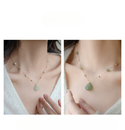 Buddha Necklace Jade - Heitian Laughing Buddha Jewelry | STAR8S
