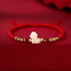 Chinese Zodiac Horse Lucky Jade Bracelet 2026 – Natural Hetian Jade Red String Bracelet for Women