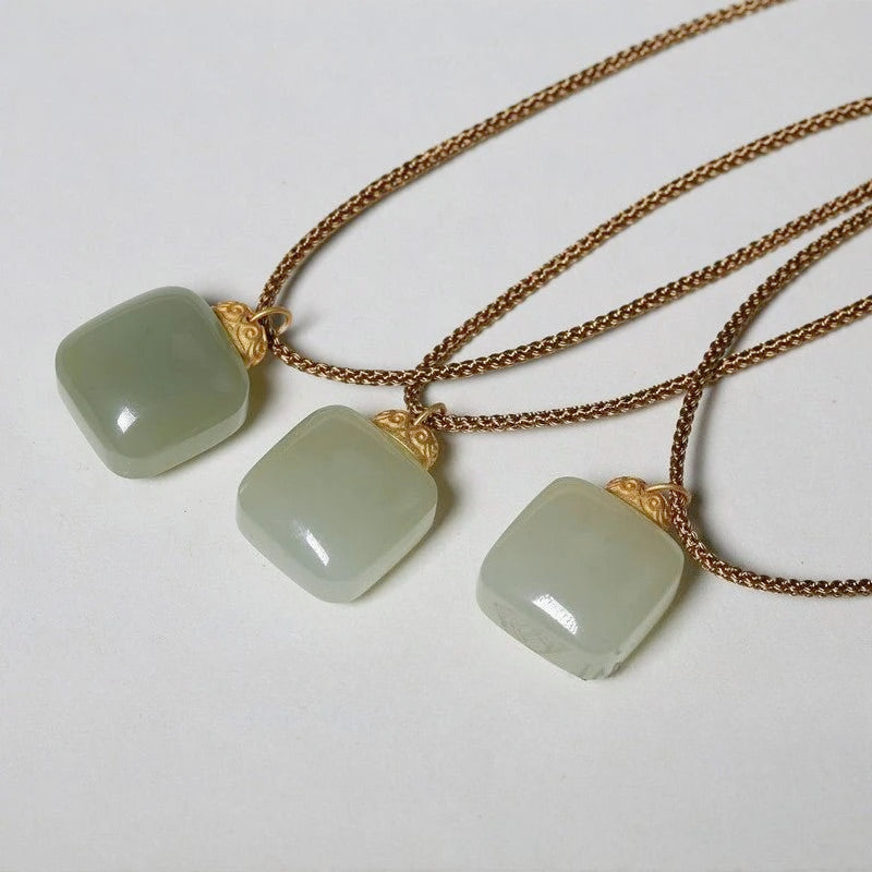 hetian jade necklace pendant