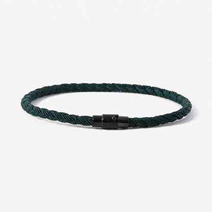 Herrenarmband Premium Schwarz Handseil
