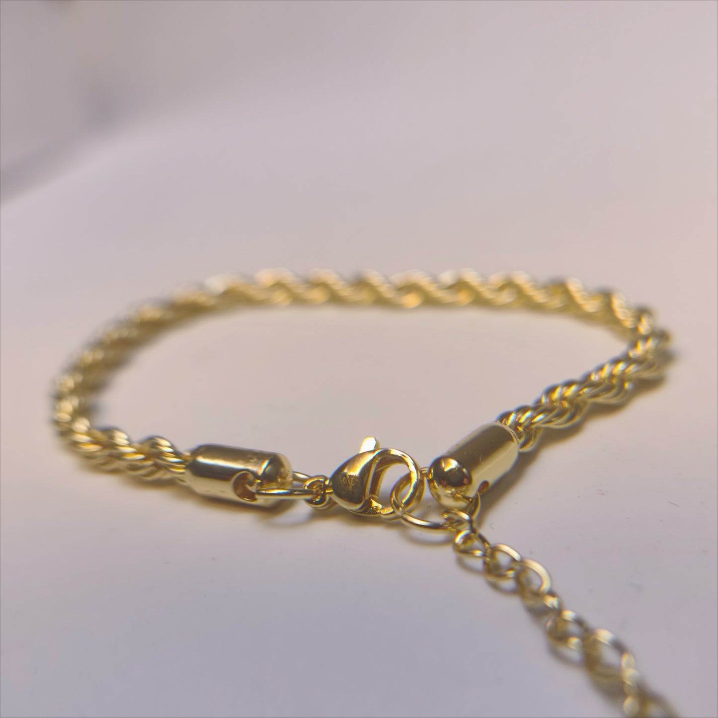 minimalist rope chain bracelet for men premium stainless steel twisted curb link wristband waterproof tarnish-free everyday stackable layering cuff