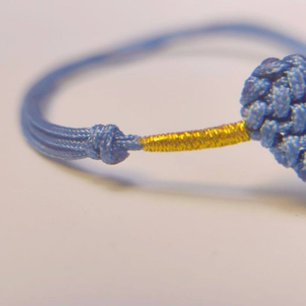 handmade woven blue heart couple bracelet for men women adjustable string cord matching friendship bracelets minimalist braided rope jewelry anniversary birthday sweet valentine gift