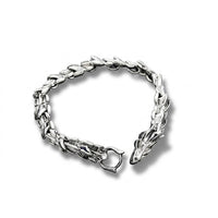 Men's Dragon Head Bracelet Silver Tone Steel Punk Rock Hip Hop Dragon Bone Link Bracelet Chinese Zodiac Dragon Scaled Bracelet Heavy Metal Motorcyclist Jewelry Gift for Boyfriend